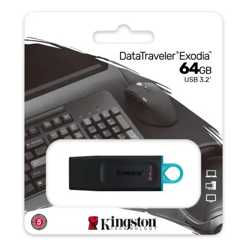 USB KINGSTON 64 GB 3.2 USB