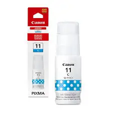 BOTELLA TINTA COLOR CYAN GI-11, CANON