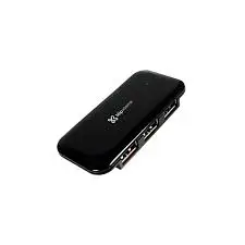 KLIPX HUB SLIM 4 PORTS 2.0 USB BLACK