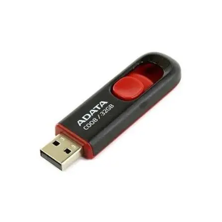 MEMORIA USB 2.0 32 GB NEGRA PLASTICA ADATA