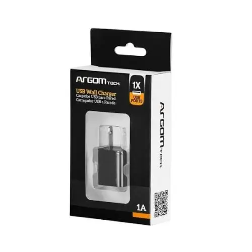 USB CARGADOR 1 PUERTO 1 A ARG-AC-0104