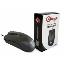 MOUSE OPT USB MINI BLACK ETOUCH