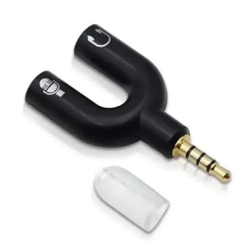 ADAPTADOR DE aUDIO+MIC A UN SOLO PLUG 3.5MM ETOUCH