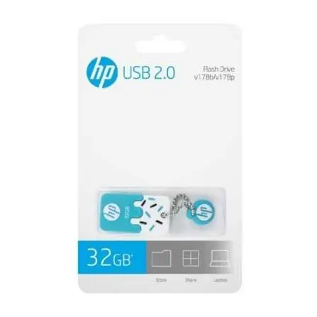 USB 2.0 32GB HELADO CELESTE V178B