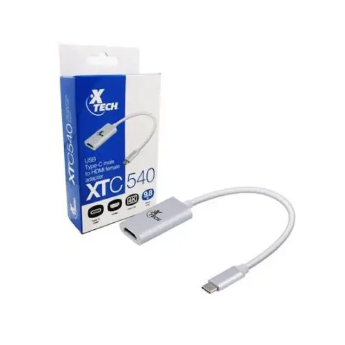 Cable Tipo C A VGA HEMBRA ADAPTADOR XTC 551