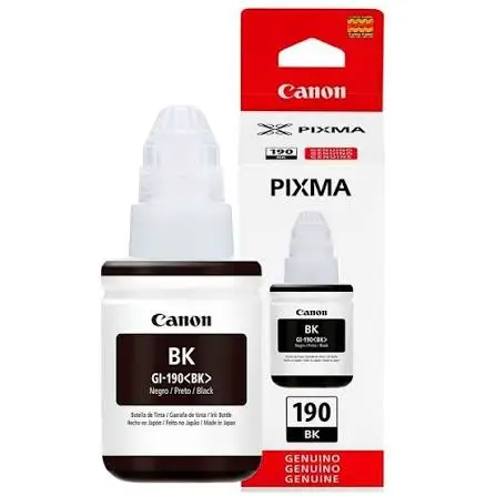 CANON GI-190 BK INK BOTTLE - BLACK