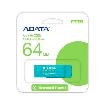 ADATA UC310E-64G-RGN MEMORIA USB DE 64GB, 3.2