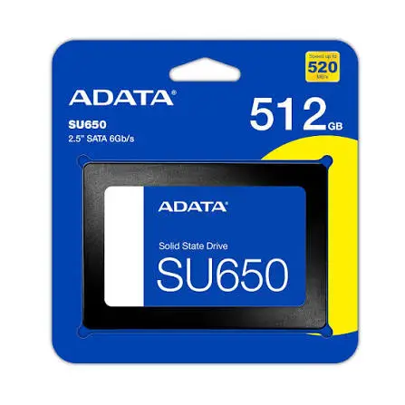 ADATA ASU650SS-512GT-R SSD SU650 512GB 2.5 SATA III NAND 3D