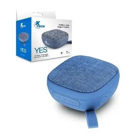 BOCINA PORTABLE XTECH AZUL YES XTS-600BL
