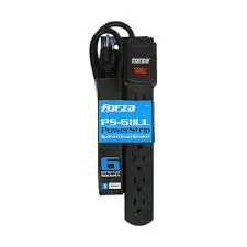 FORZA PS-611UL POWER STRIP 110V 6-NEMA BREAKER